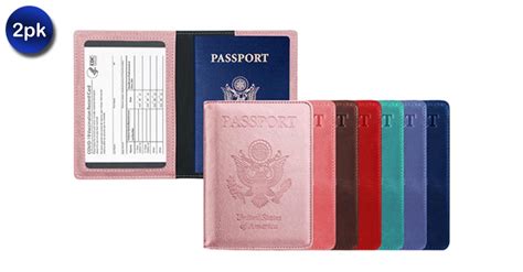 rfid passport holder with cdc vaccination card protector 13 colors|15 best Covid.